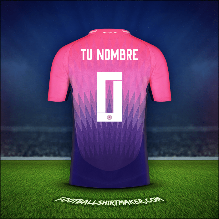Camiseta Alemania 2024 Visita -  tu nombre - 0