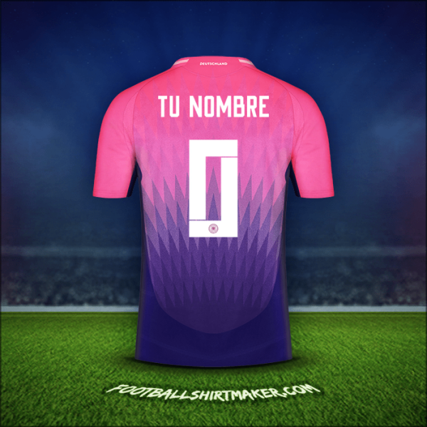 Jersey Alemania 2024 Visita -  tu nombre - 0