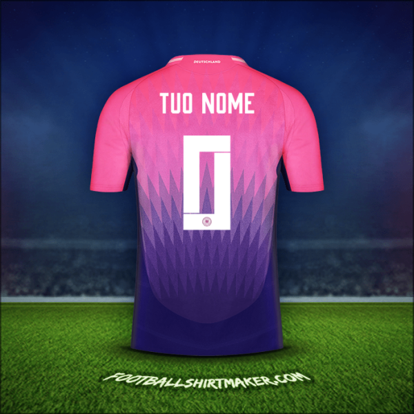 Maglia Germania 2024 Seconda -  tuo nome - 0