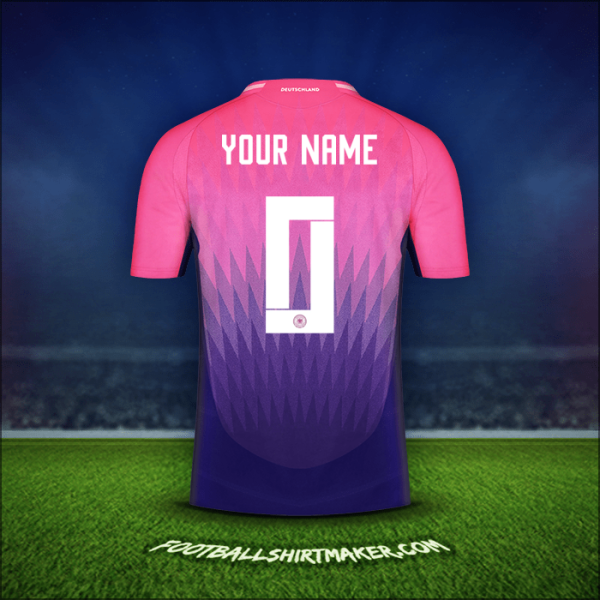 Shirt Germany 2024 Away -  your name - 0