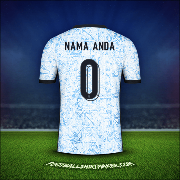 Jersey Portugal 2024 Alternatif -  nama anda - 0