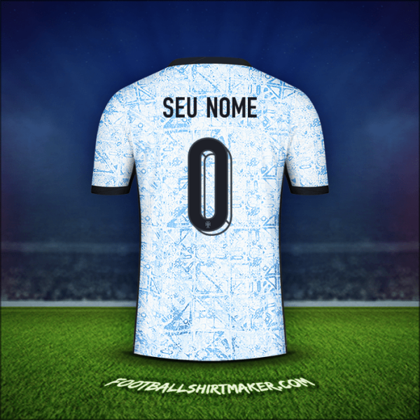 Camisa Portugal 2024 Alternativa -  seu nome - 0