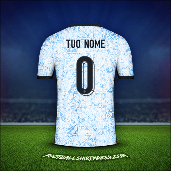 Maglia Portogallo 2024 Seconda -  tuo nome - 0