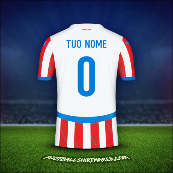 Maglia Paraguay 2024 -  tuo nome - 0
