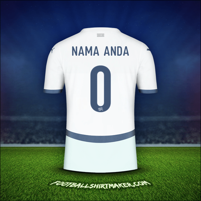 Jersey Swiss 2024 Alternatif -  nama anda - 0
