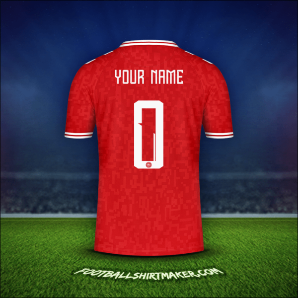 Shirt Denmark 2024 -  your name - 0