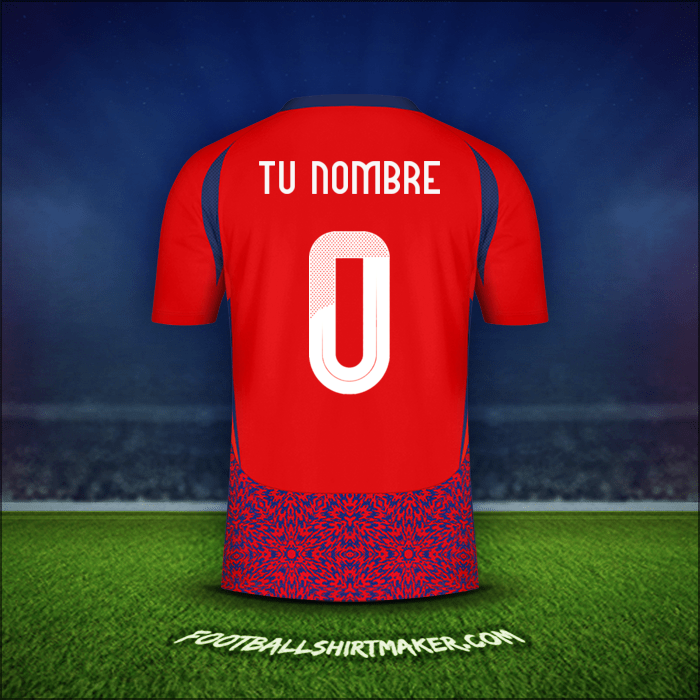 Jersey Costa Rica 2024 -  tu nombre - 0