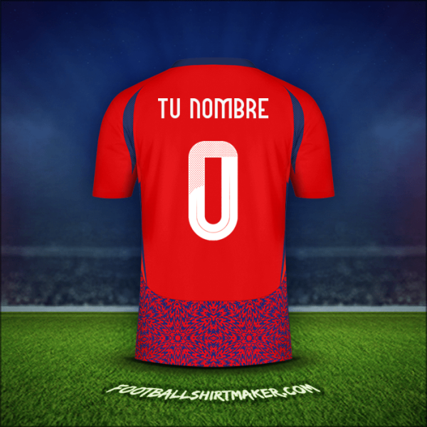 Jersey Costa Rica 2024 -  tu nombre - 0