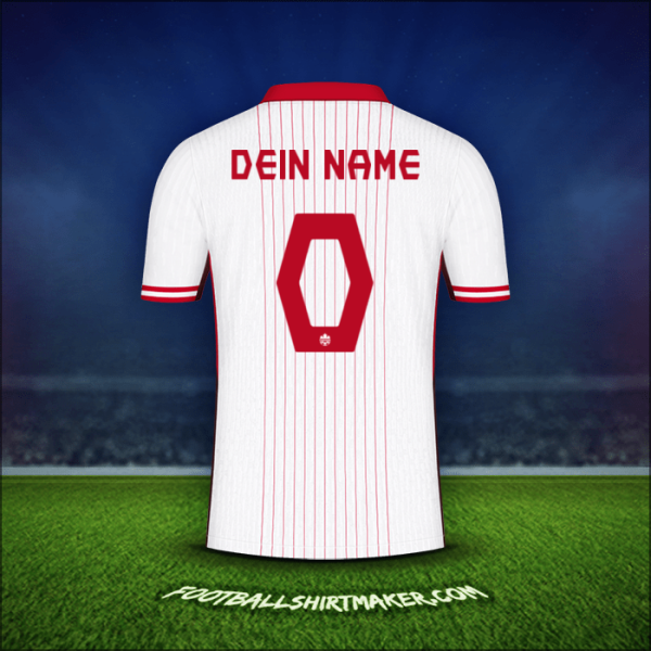 Trikot Kanada 2024 Auswärts -  dein name - 0