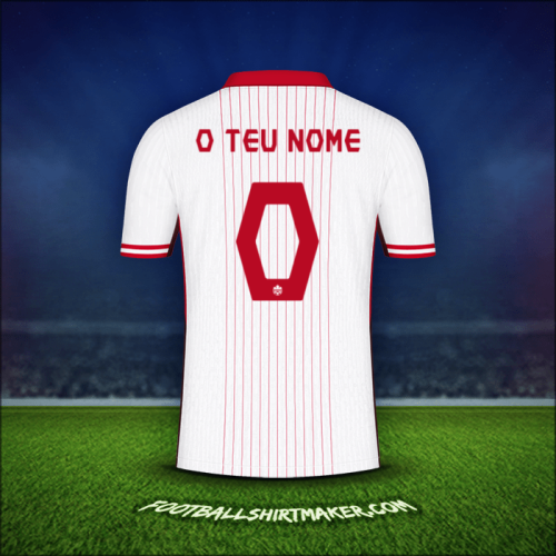 Camisola Canadá 2024 Alternativa -  o teu nome - 0