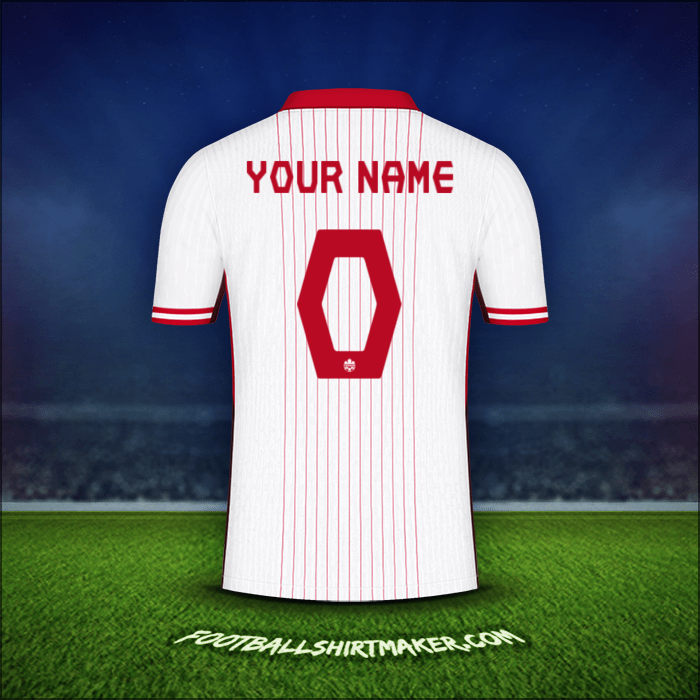 Shirt Canada 2024 Away -  your name - 0