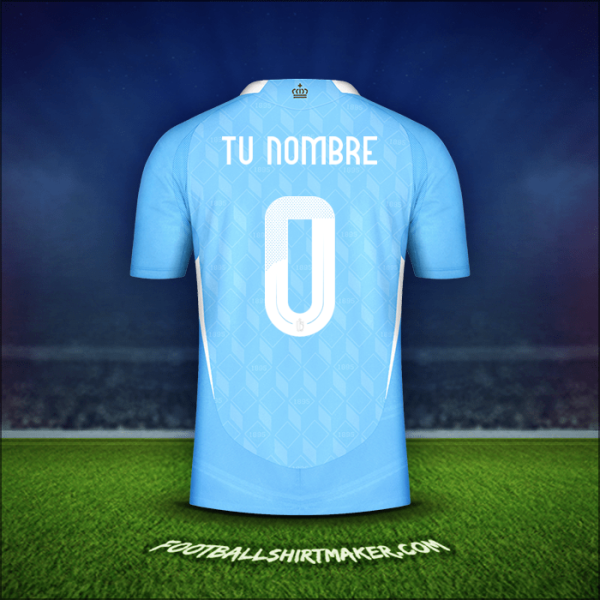 Jersey Belgica 2024 Visita -  tu nombre - 0