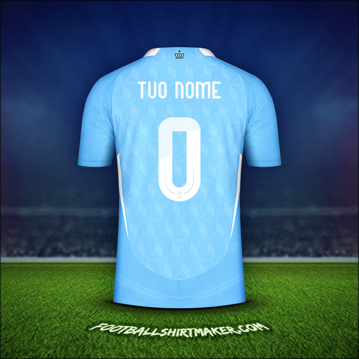 Maglia Belgio 2024 Seconda -  tuo nome - 0