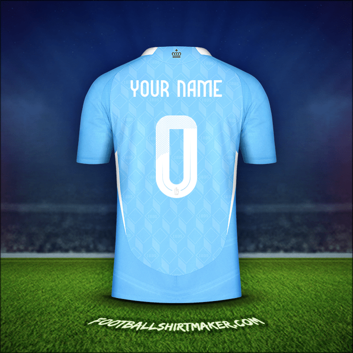Jersey Belgium 2024 Away -  your name - 0