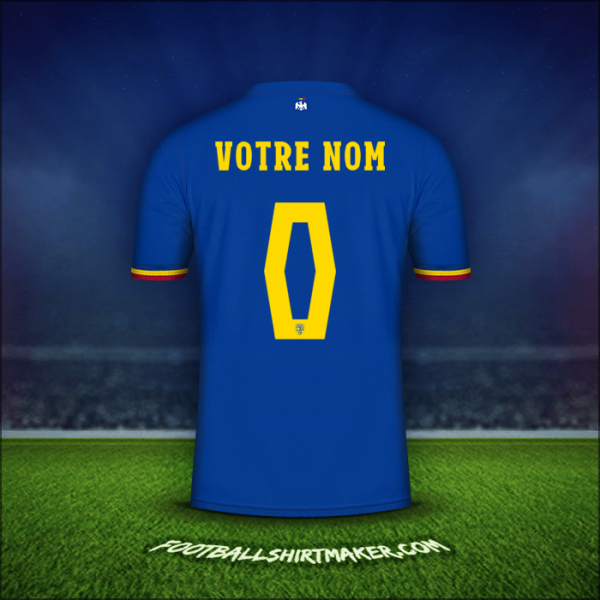 Maillot Roumanie 2024 Troisième -  votre nom - 0