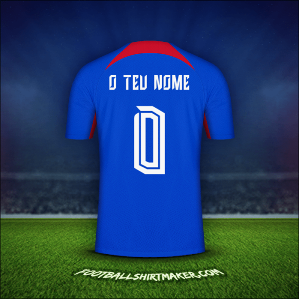 Camisola Eslováquia 2024 -  o teu nome - 0