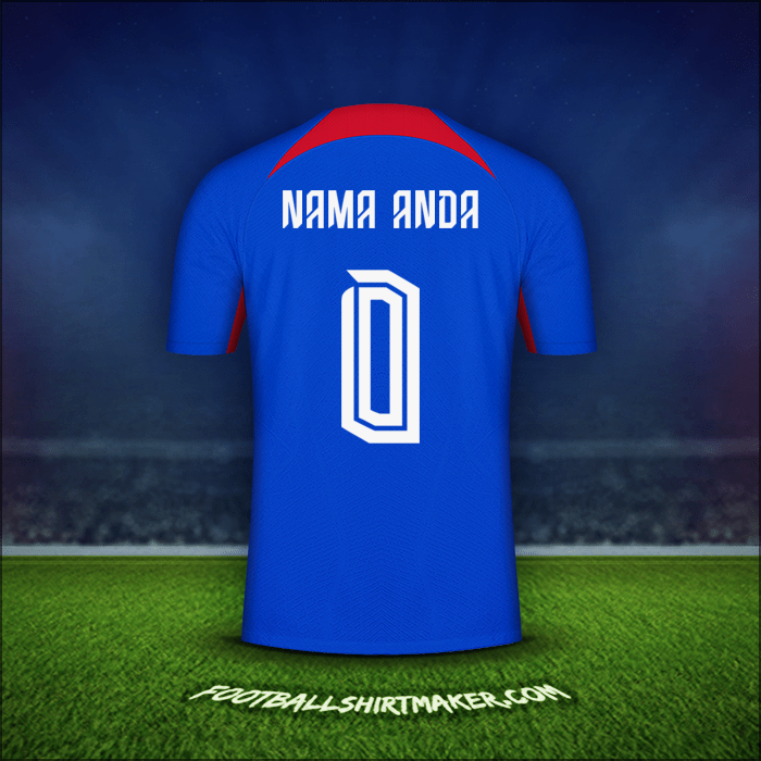 Jersey Slowakia 2024 -  nama anda - 0