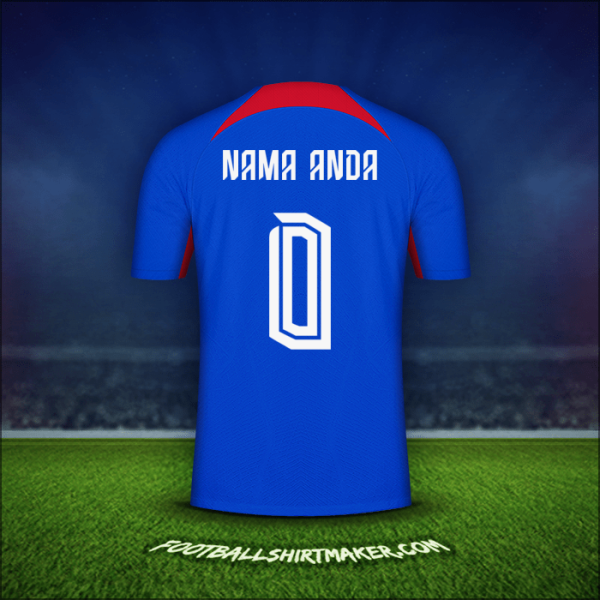 Jersey Slowakia 2024 -  nama anda - 0