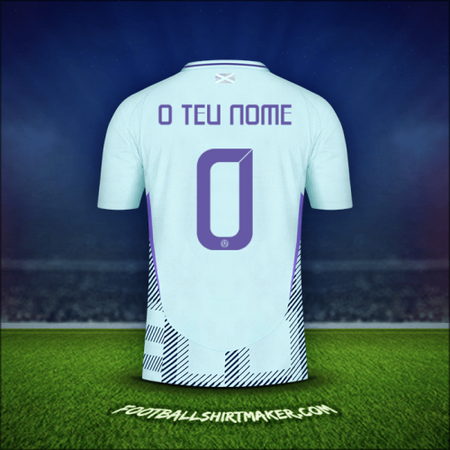 Camisola Escócia 2024 Alternativa -  o teu nome - 0