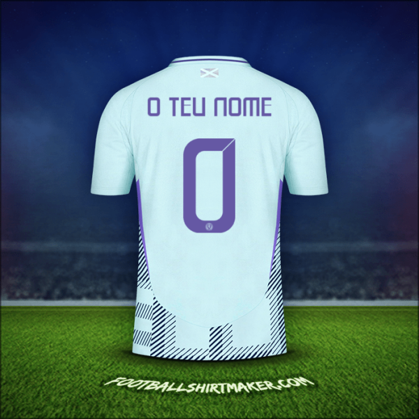 Camisola Escócia 2024 Alternativa -  o teu nome - 0