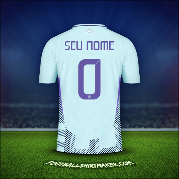 Camisa Escócia 2024 Alternativa -  seu nome - 0