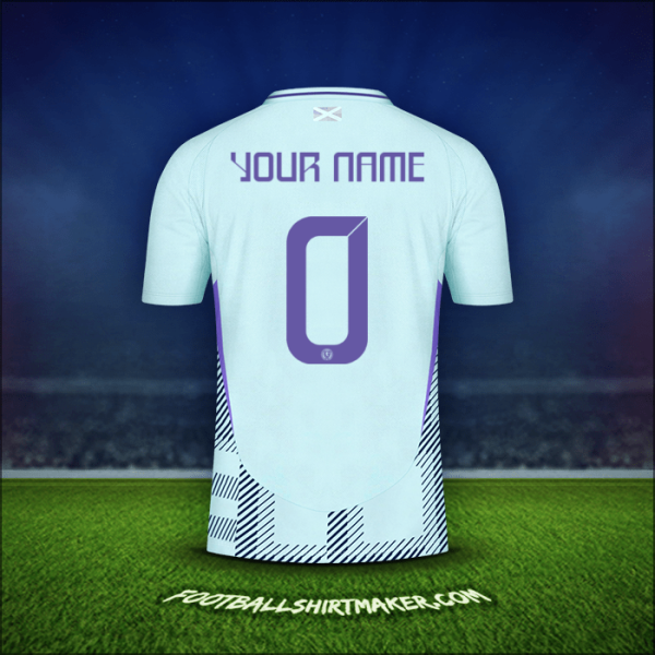 Shirt Scotland 2024 Away -  your name - 0
