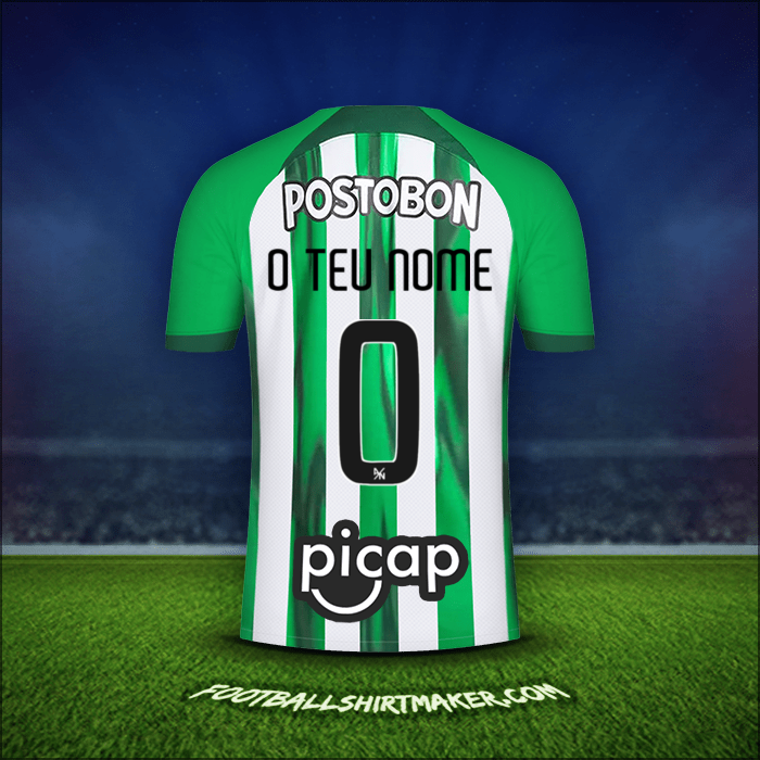 Camisola Atletico Nacional 2024 -  o teu nome - 0
