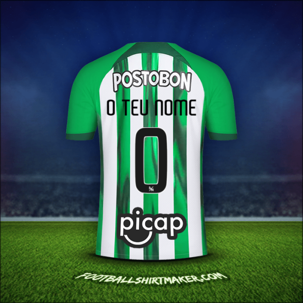 Camisola Atletico Nacional 2024 -  o teu nome - 0
