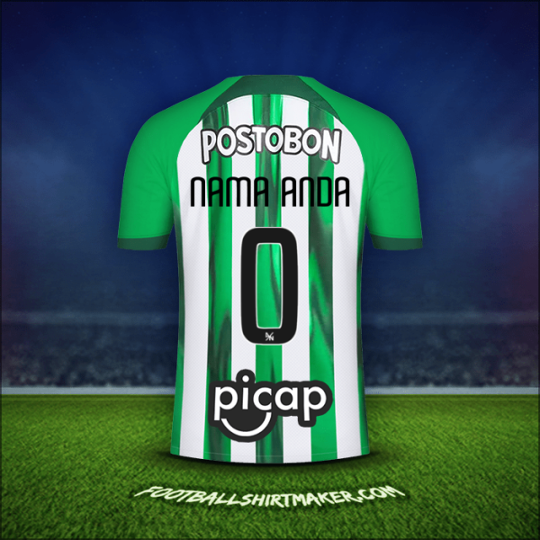 Jersey Atletico Nacional 2024 -  nama anda - 0