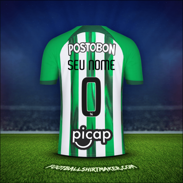 Camisa Atletico Nacional 2024 -  seu nome - 0