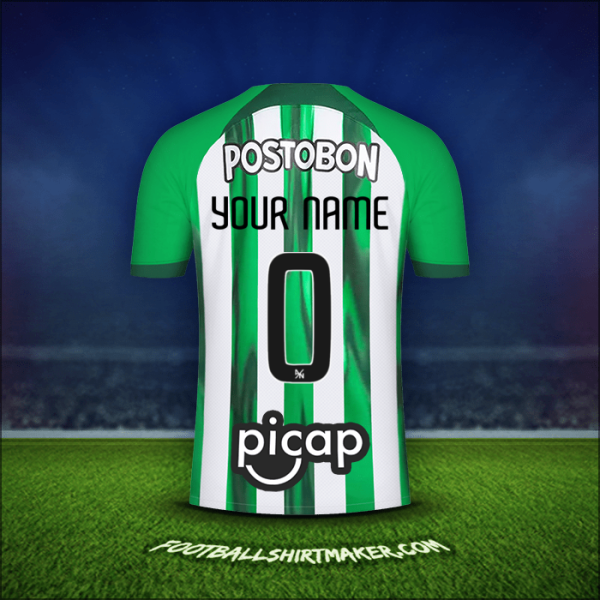 Jersey Atletico Nacional 2024 -  your name - 0