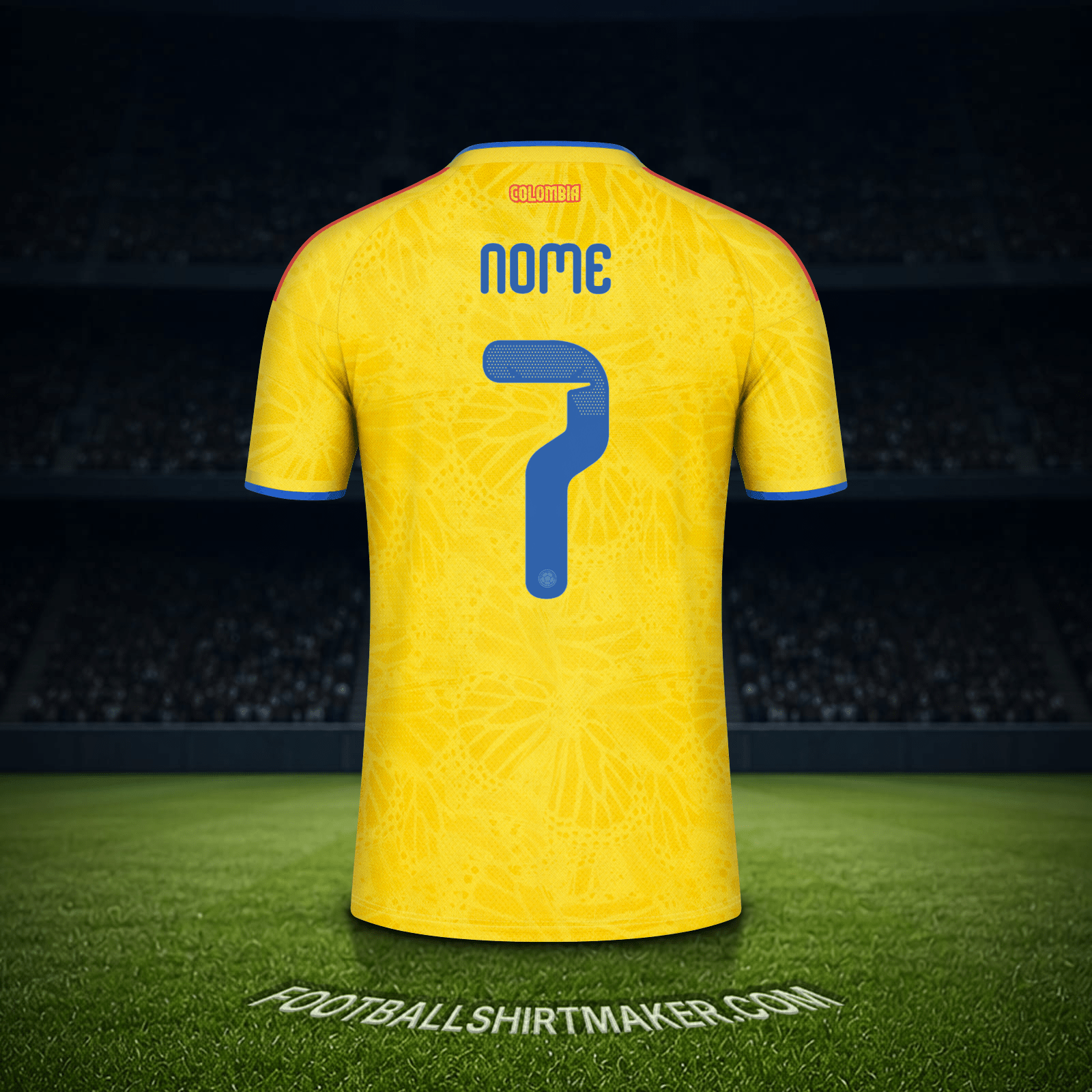 Maglia Colombia Mondiali 2026 -  nome - 7