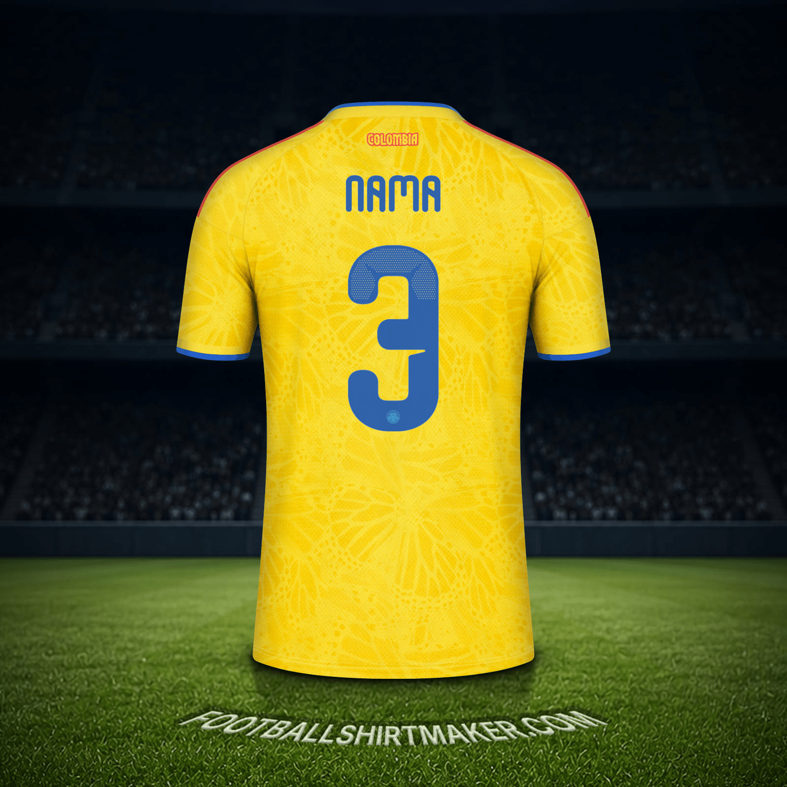 Jersey Kolombia Piala Dunia 2026 -  nama - 3