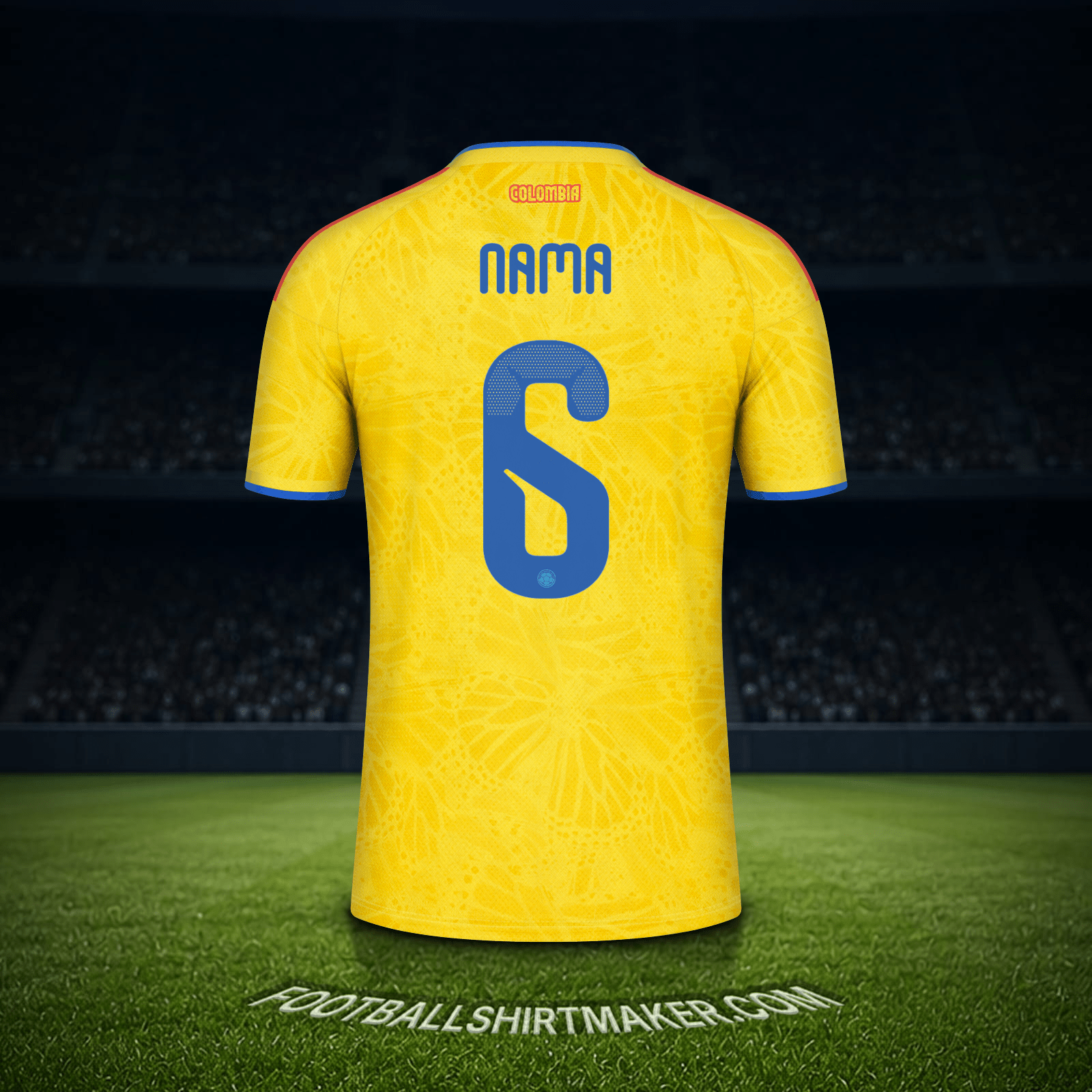 Jersey Kolombia Piala Dunia 2026 -  nama - 6