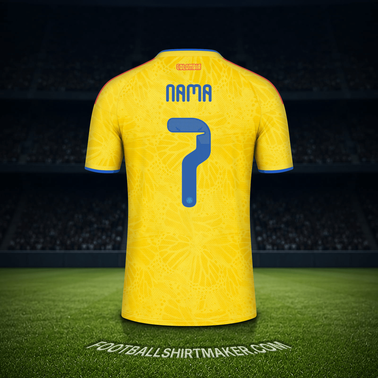 Jersey Kolombia Piala Dunia 2026 -  nama - 7
