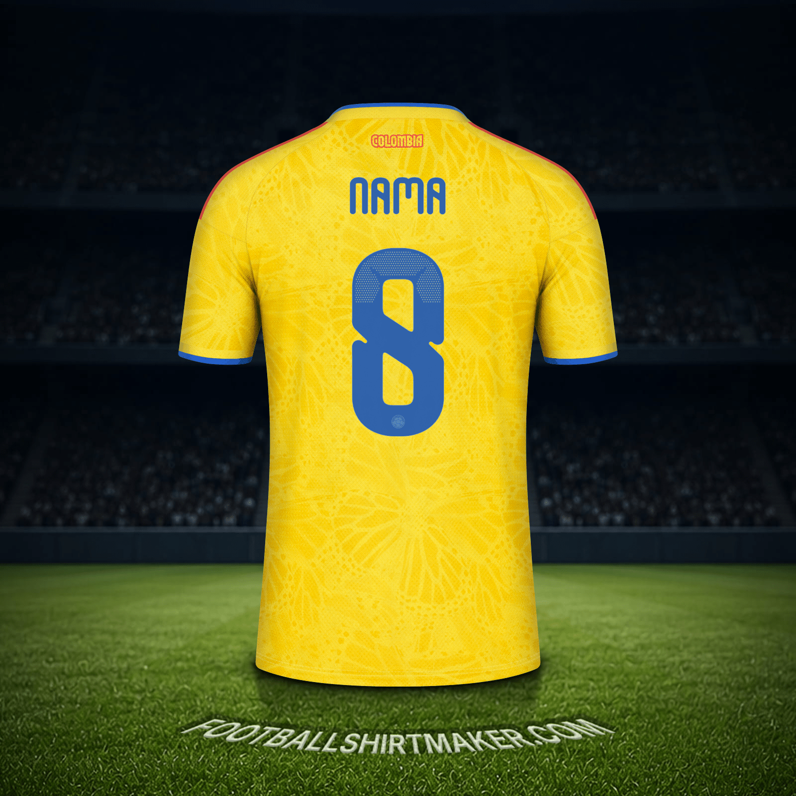Jersey Kolombia Piala Dunia 2026 -  nama - 8