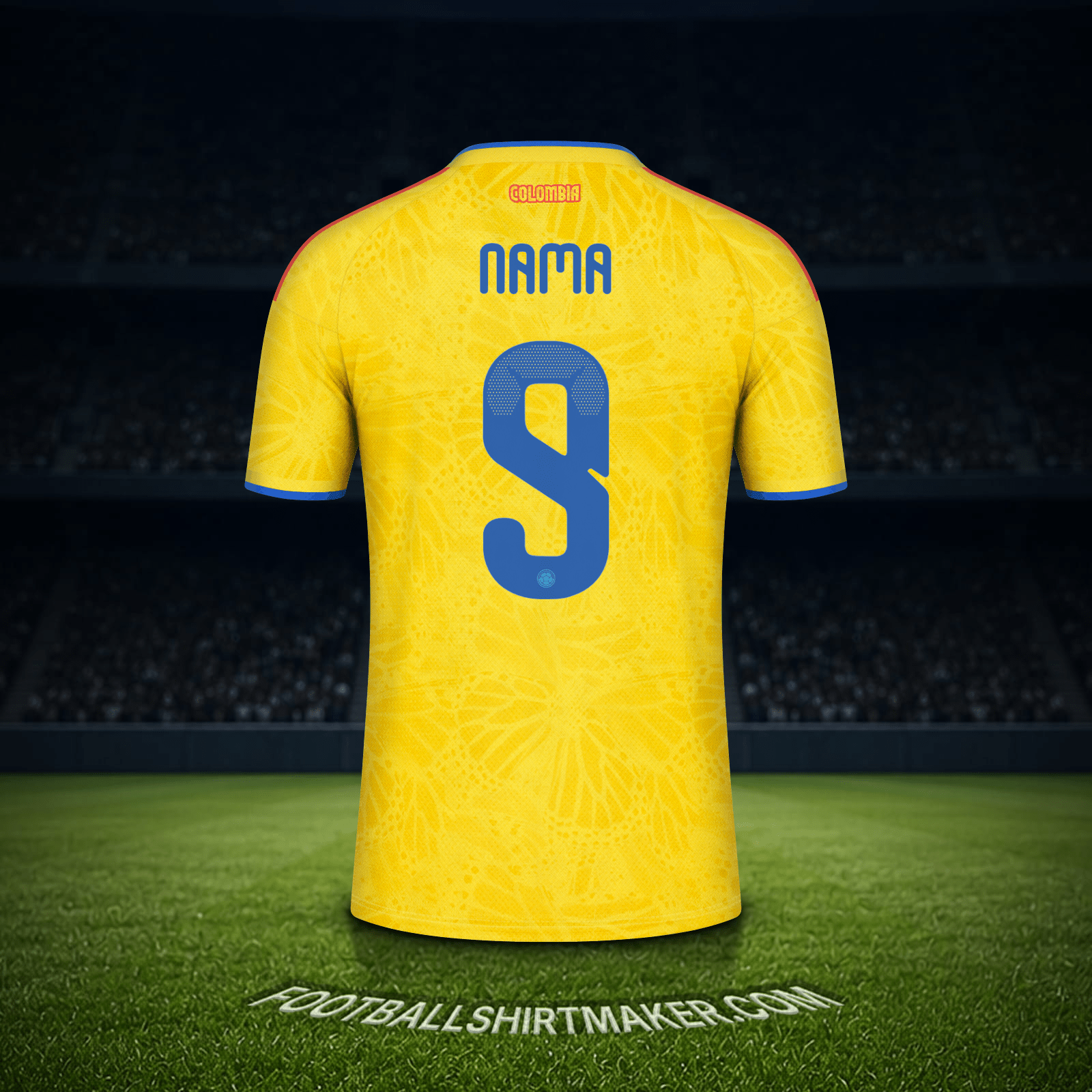 Jersey Kolombia Piala Dunia 2026 -  nama - 9