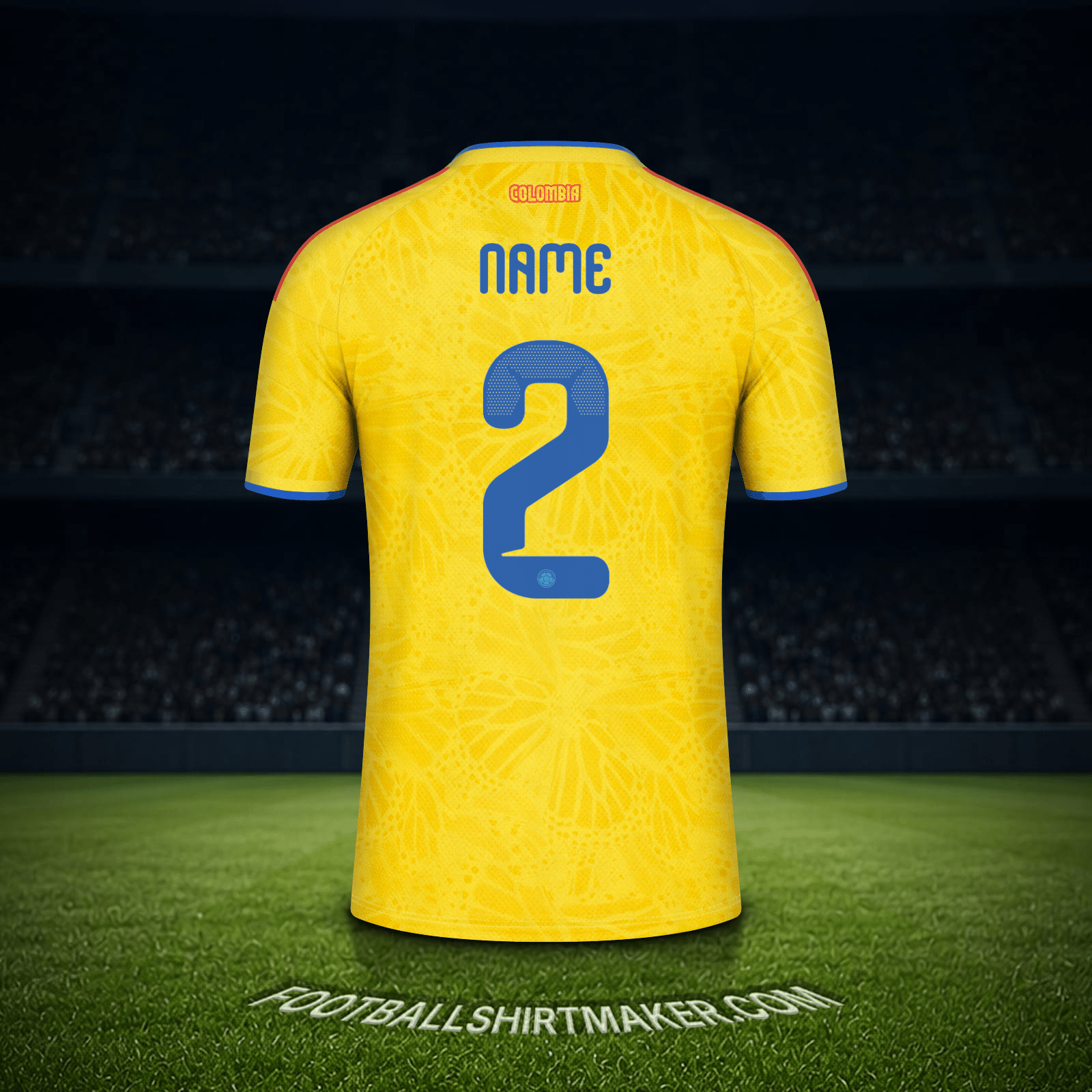 Jersey Colombia World Cup 2026 -  name - 2