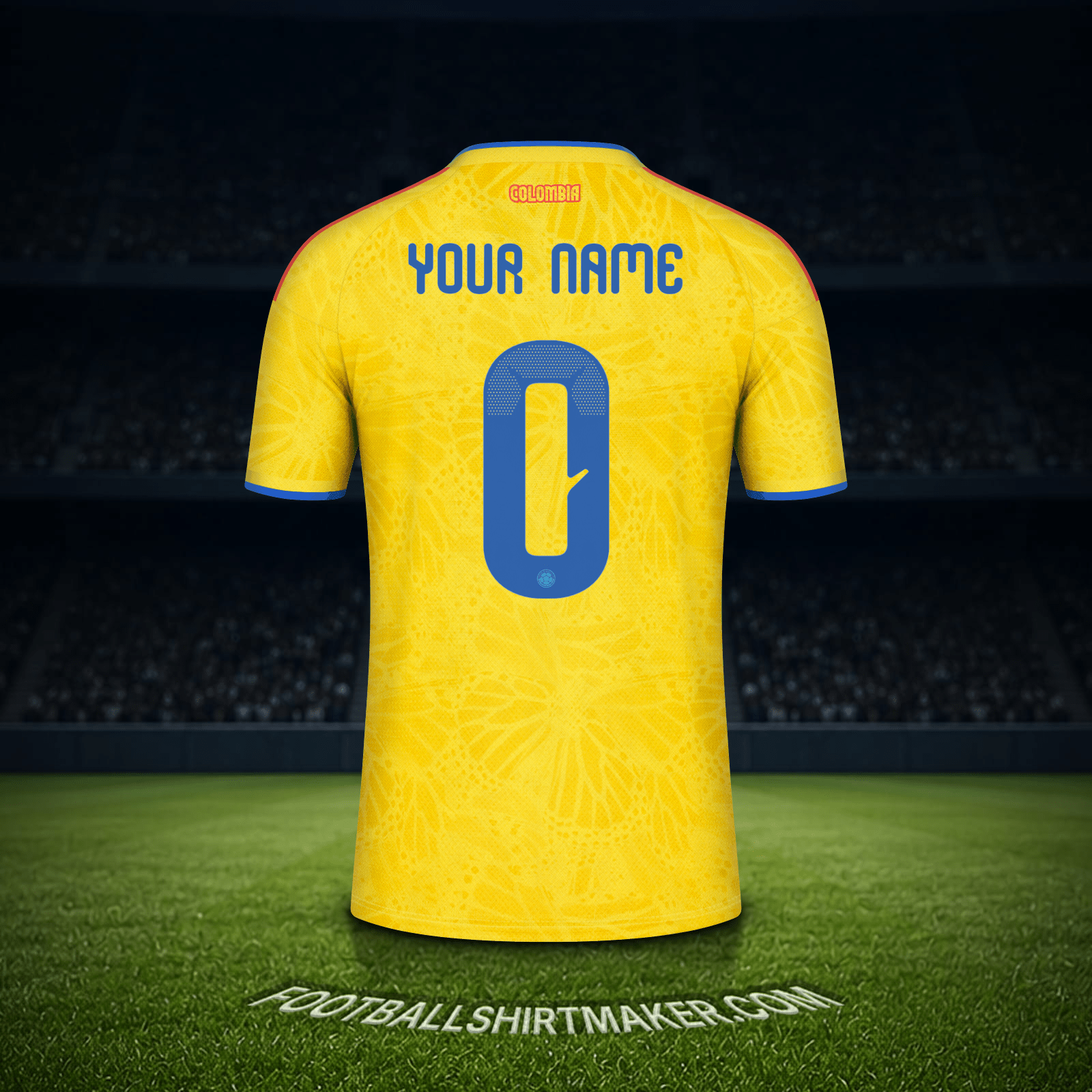Jersey Colombia World Cup 2026 -  your name - 0