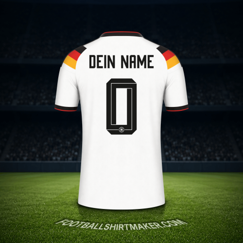 Trikot Deutschland Weltmeisterschaft 2026 -  dein name - 0