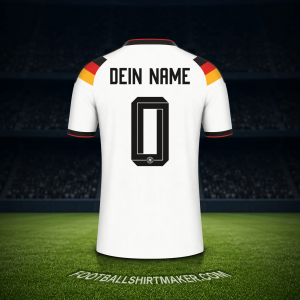 Trikot Deutschland Weltmeisterschaft 2026 -  dein name - 0