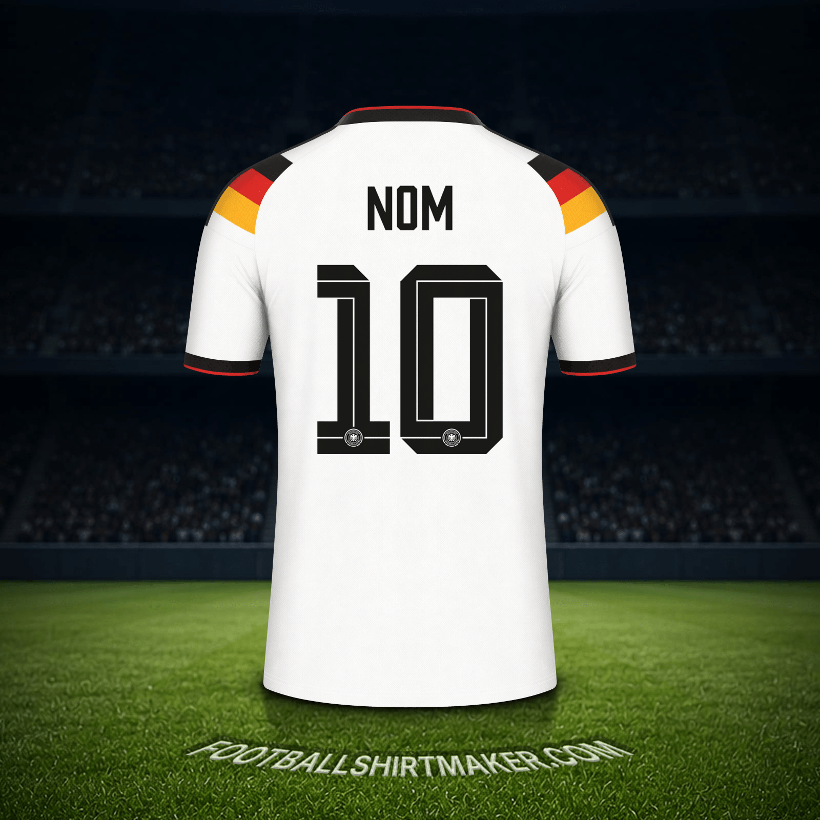 Maillot Allemagne Coupe du monde 2026 -  nom - 10