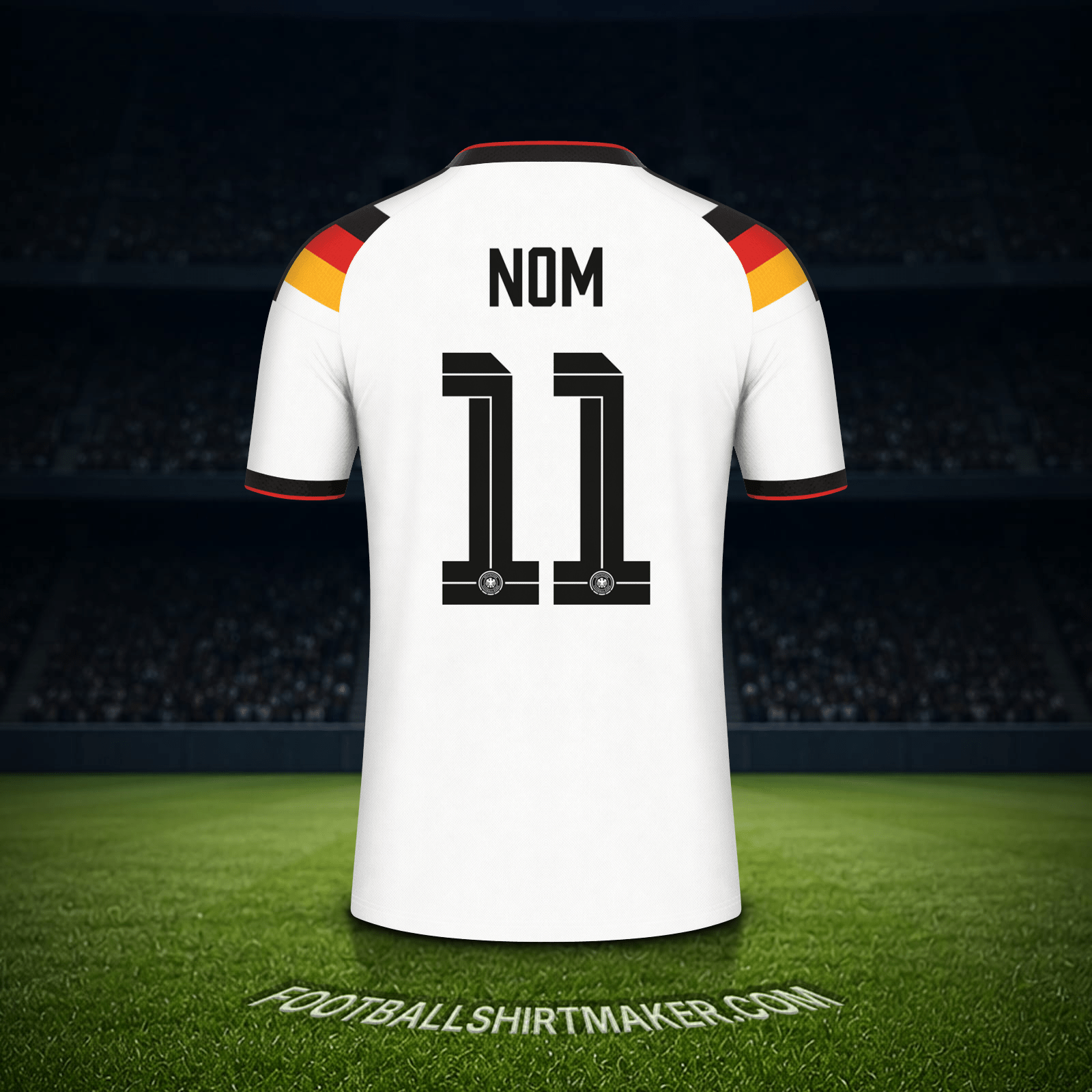 Maillot Allemagne Coupe du monde 2026 -  nom - 11