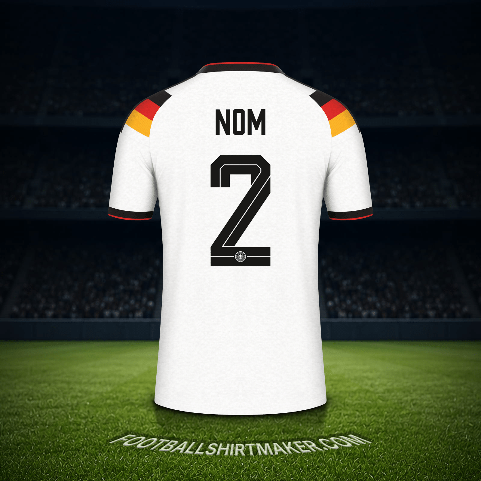Maillot Allemagne Coupe du monde 2026 -  nom - 2
