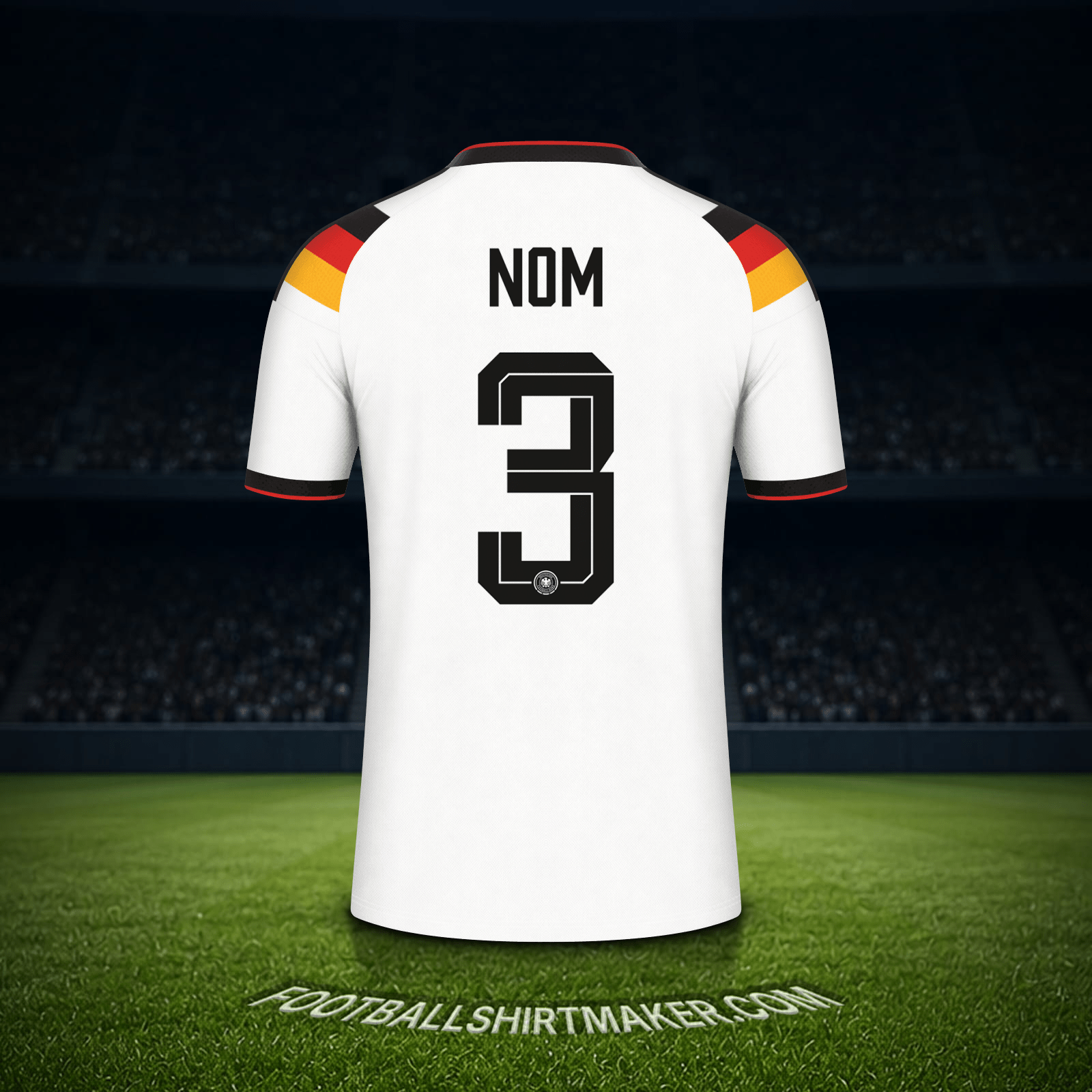 Maillot Allemagne Coupe du monde 2026 -  nom - 3