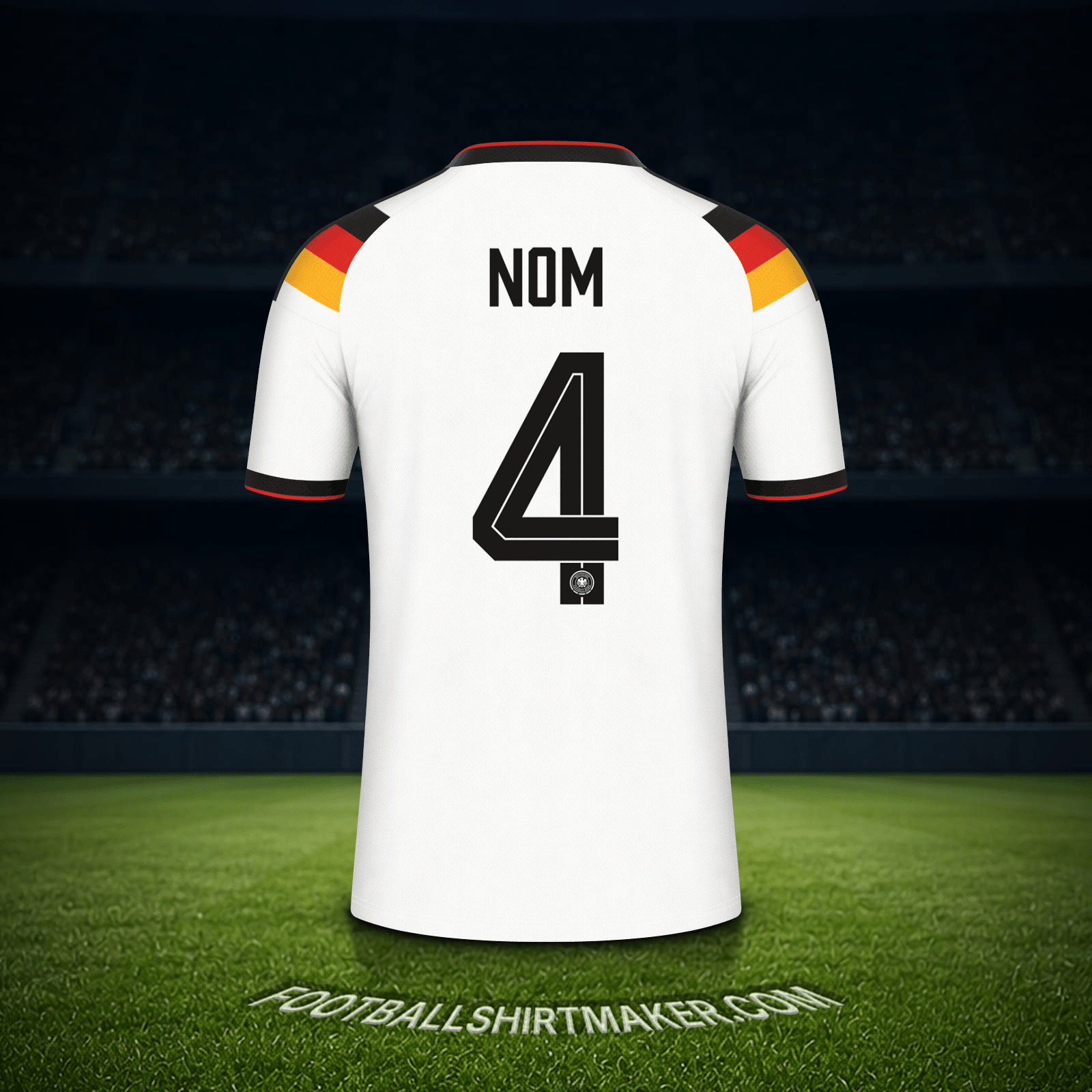 Maillot Allemagne Coupe du monde 2026 -  nom - 4