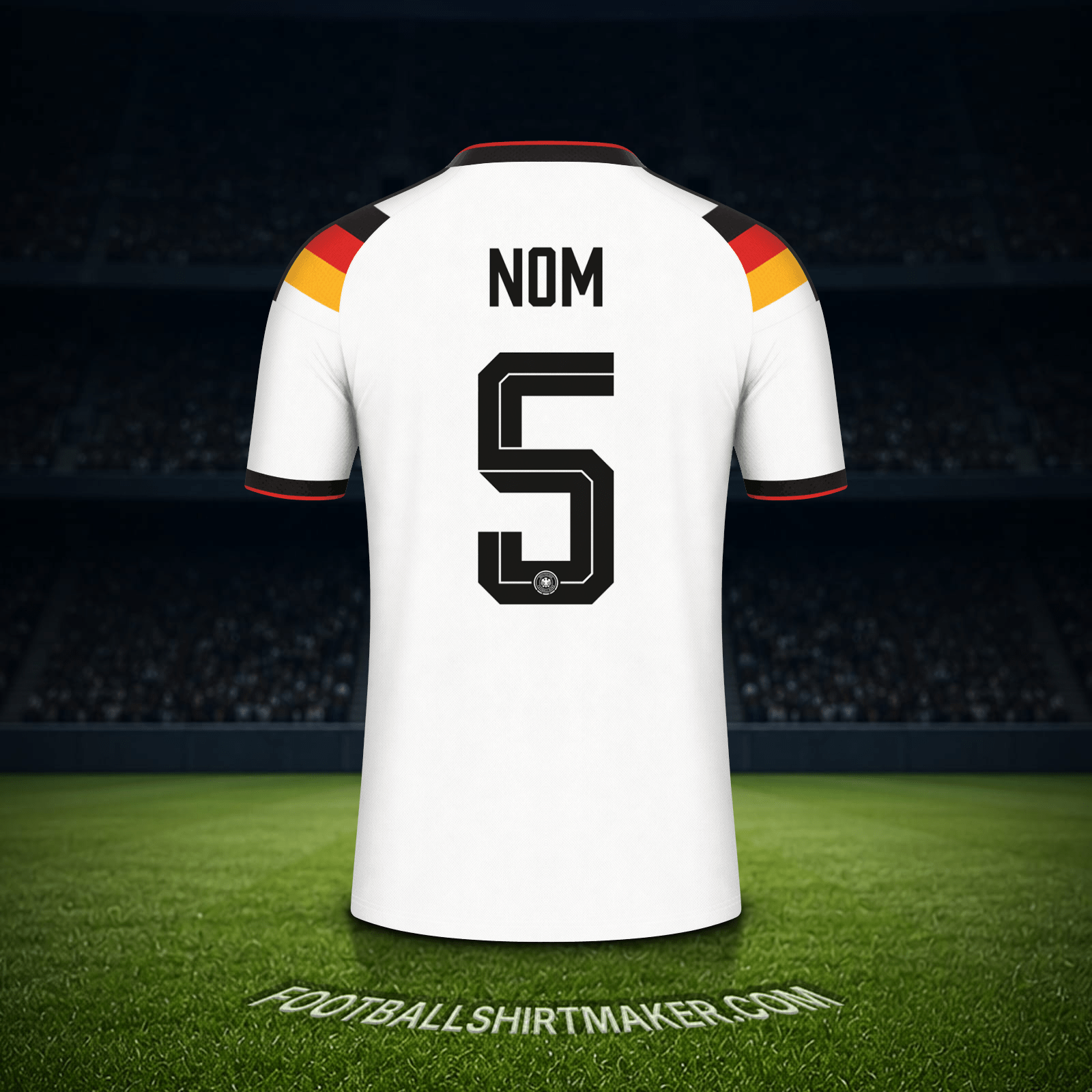 Maillot Allemagne Coupe du monde 2026 -  nom - 5
