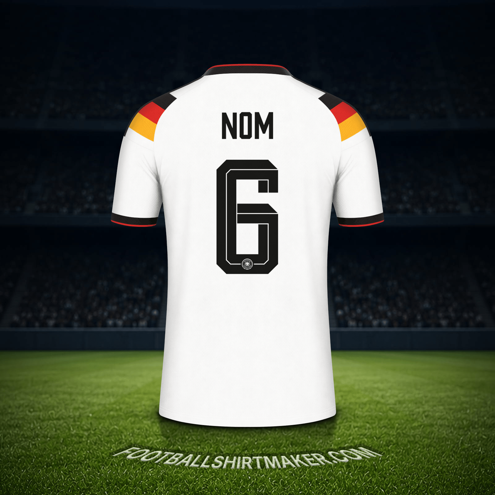 Maillot Allemagne Coupe du monde 2026 -  nom - 6