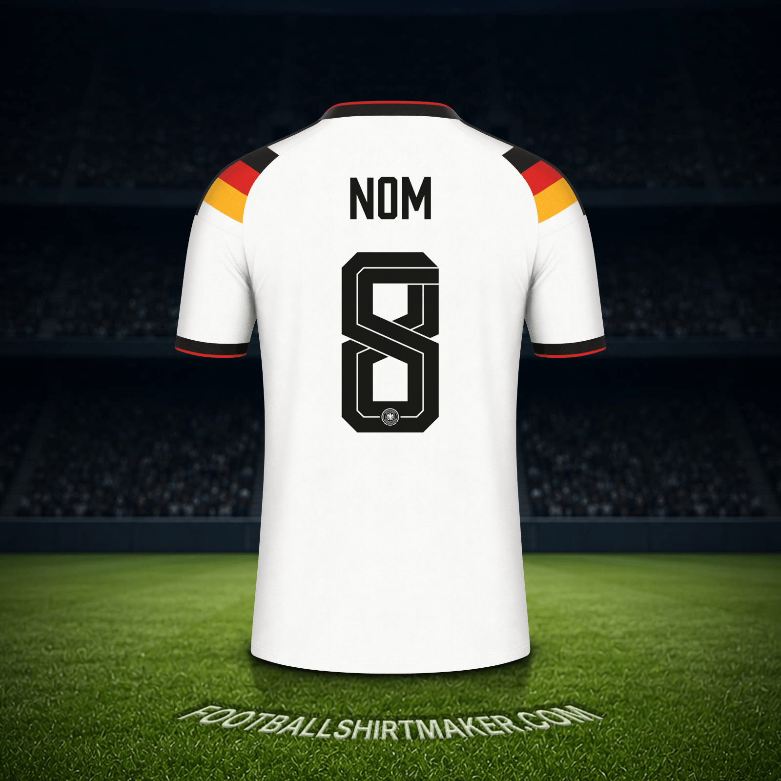 Maillot Allemagne Coupe du monde 2026 -  nom - 8