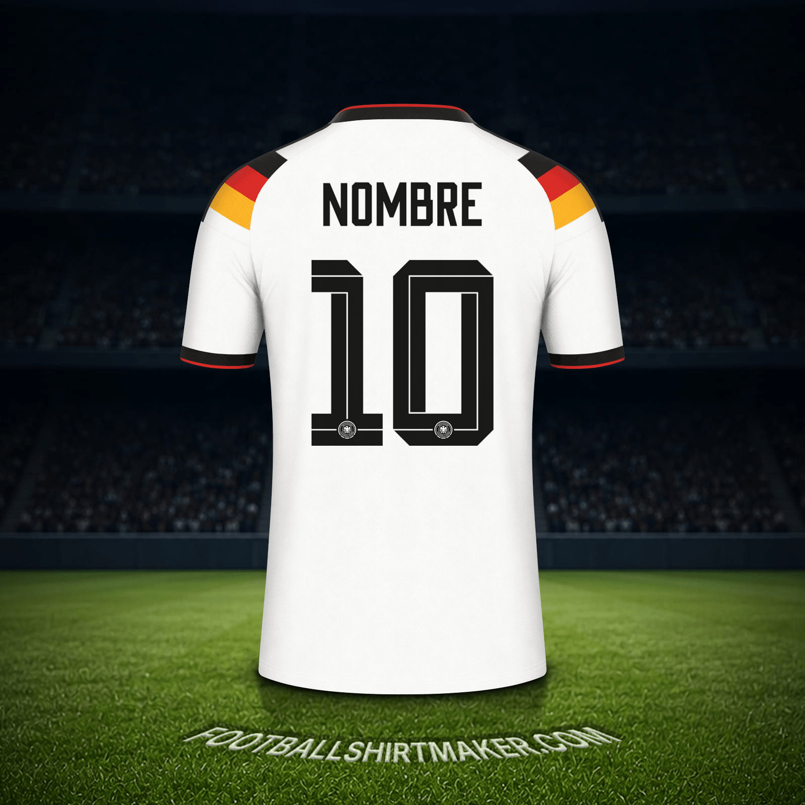 Jersey Alemania Mundial 2026 -  nombre - 10